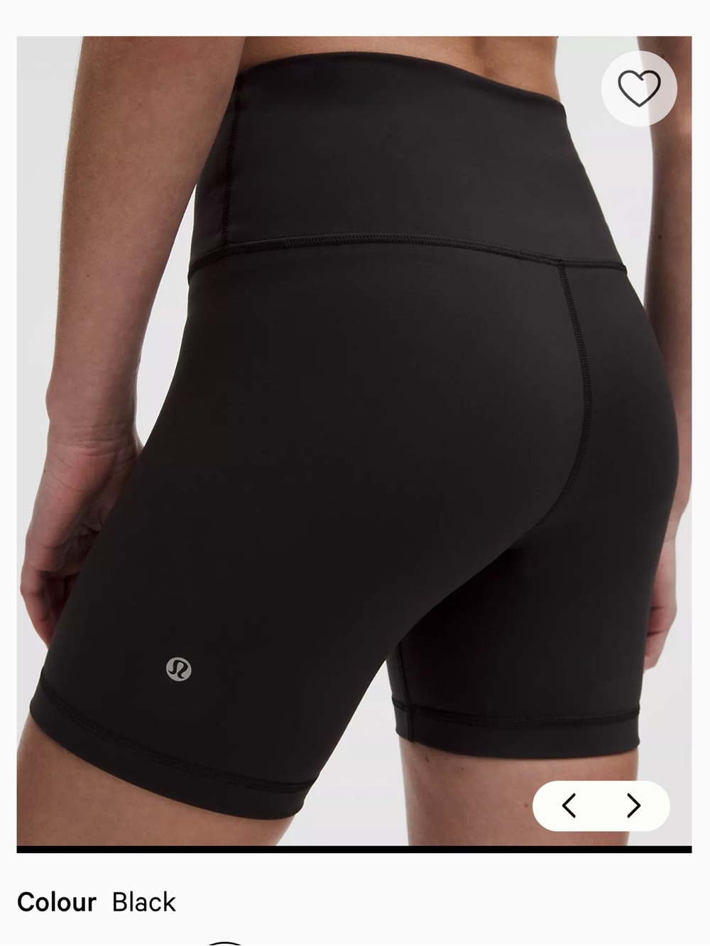 lululemon Wunder Train High-Rise Short 6" size 4